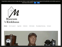 Tablet Screenshot of kiekhuus.nl